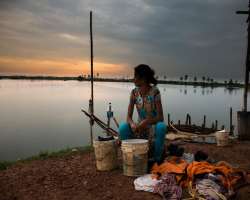 The lake is used by people for their fishing purpose and people usually catch Carp and Prawns which are sold at the villages nearby Korellu Lake.